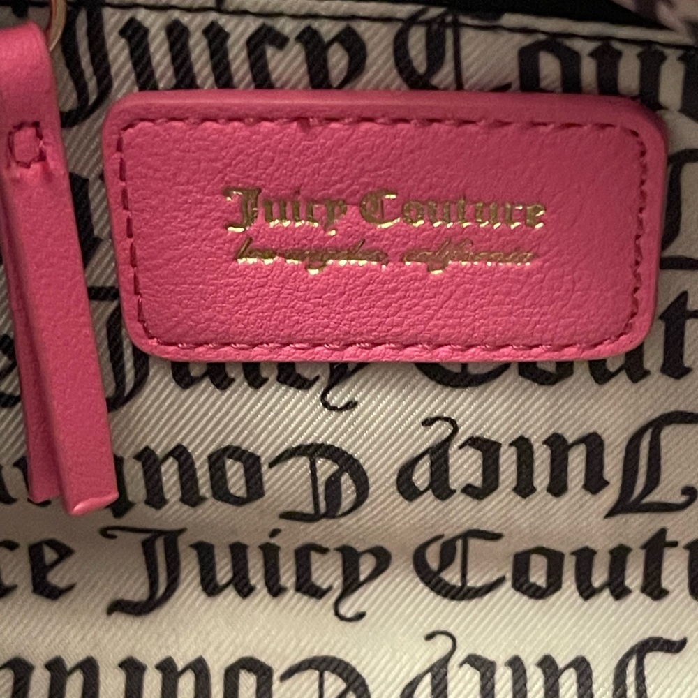 ❌SOLD JUICY COUTURE LET IT SHINE ROLL BAG JUICY PINK  NWOT - Picture 12 of 15